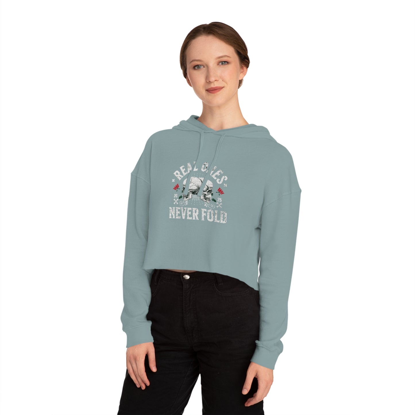 UTA Fashion-Forward Cropped Sweatshirt